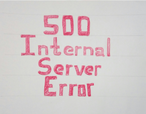 500 Internal Server Error