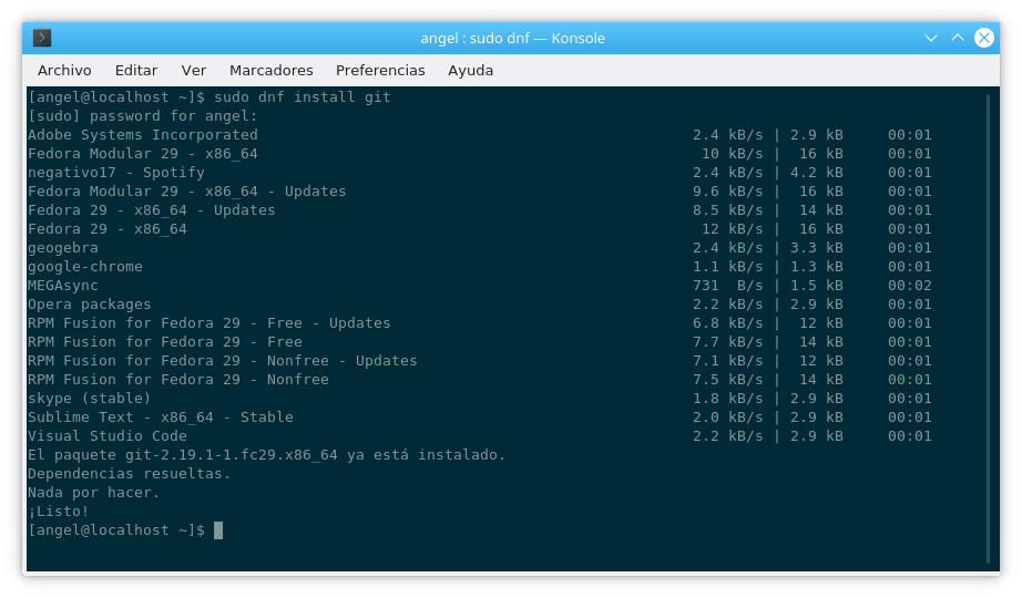 Instalar Git