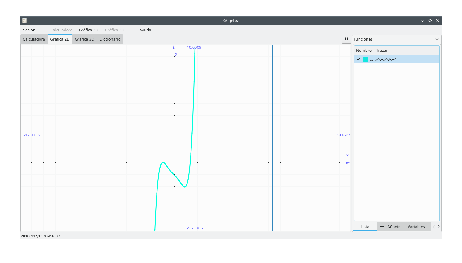 Kalgebra en Fedora36