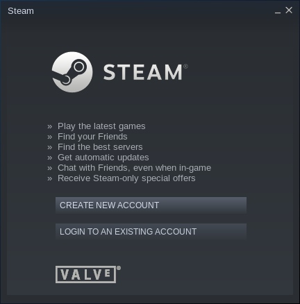 Login de Steam