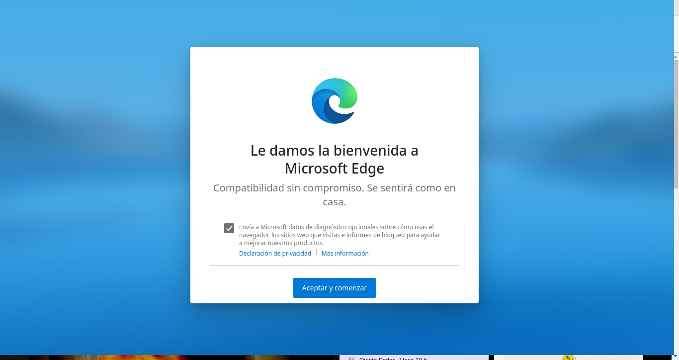 Microsoft Edge en Fedora 37