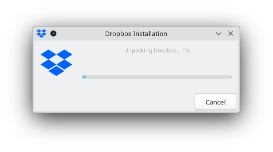Dropbox en Fedora 40