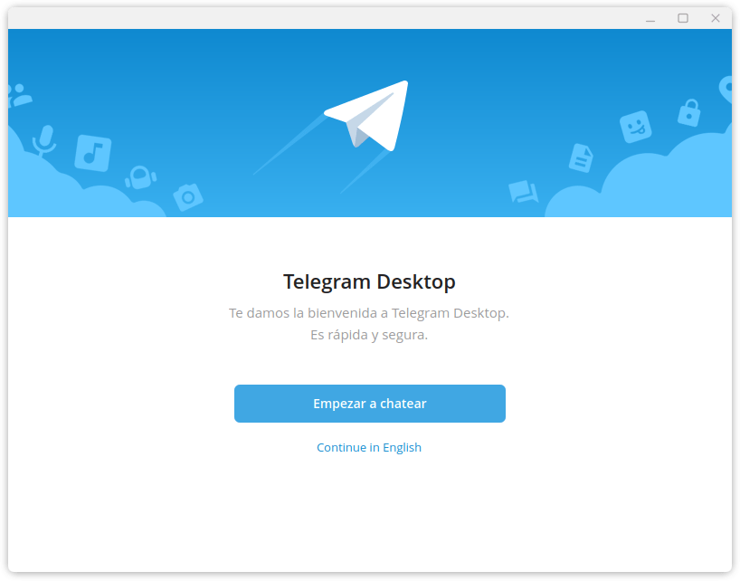 Telegram en Fedora 44