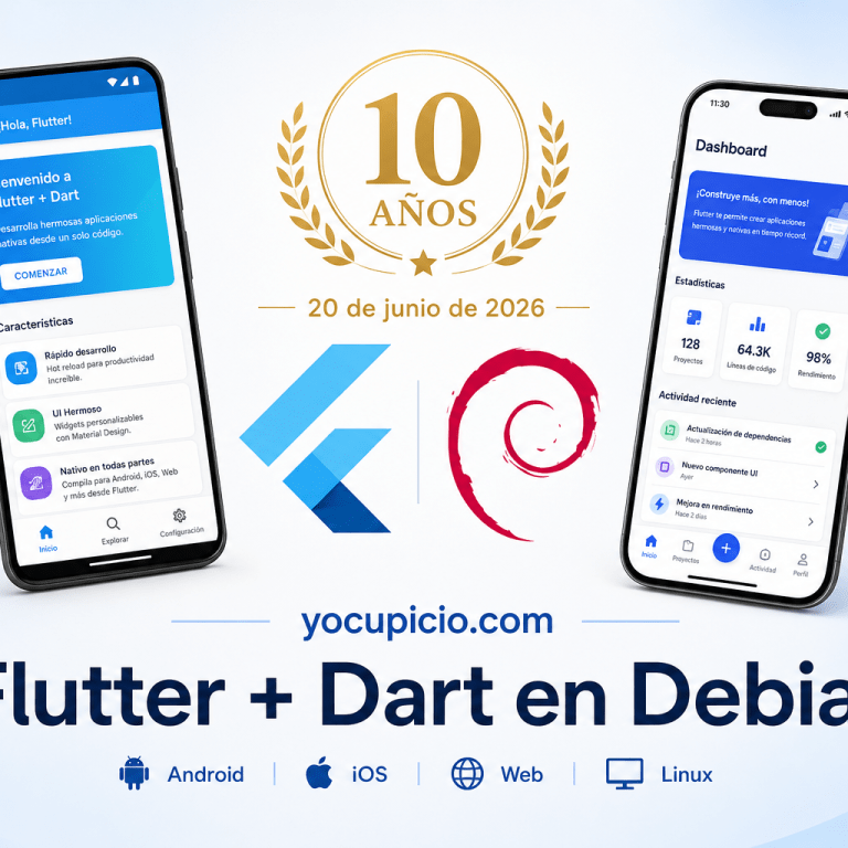 Desarrollo de Apps con Flutter y Dart en Debian