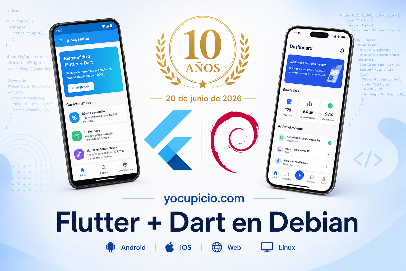 Desarrollo de Apps con Flutter y Dart en Debian
